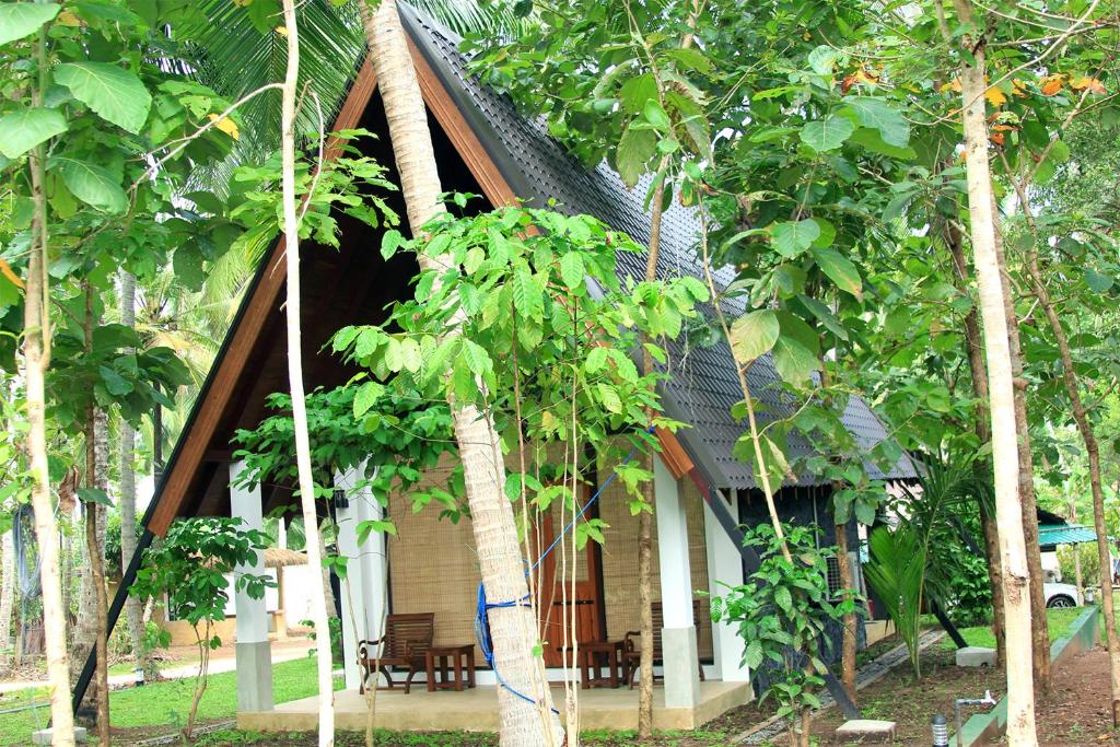 Zahrada ubytování Elegant Hamlets Home Stay
