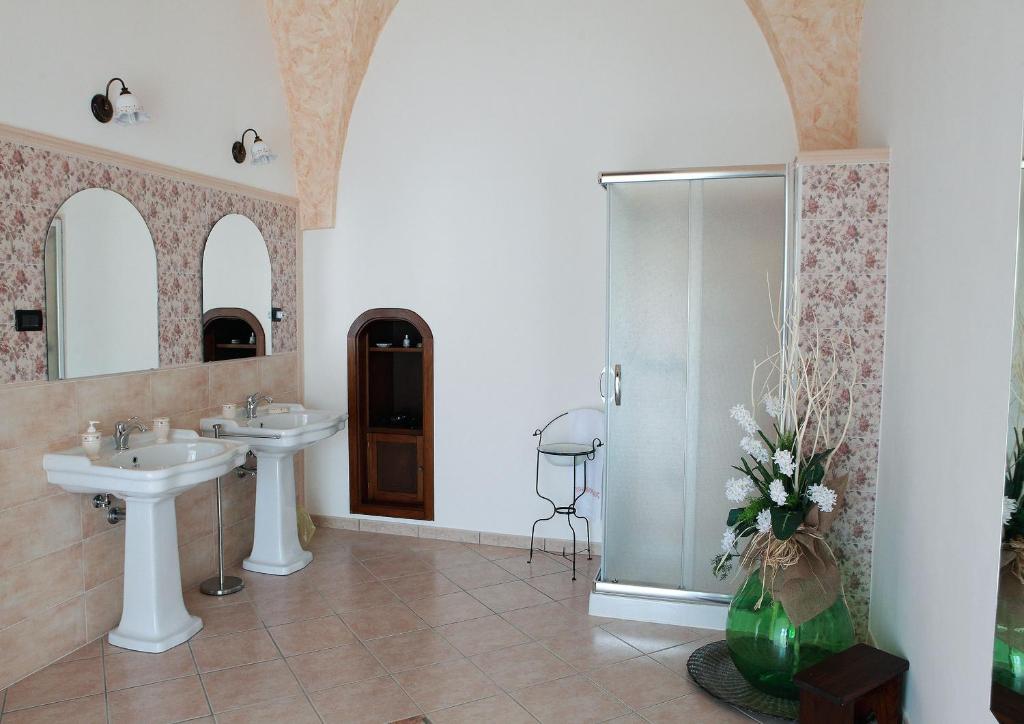 Koupelna v ubytování Donna Concetta casa vacanze