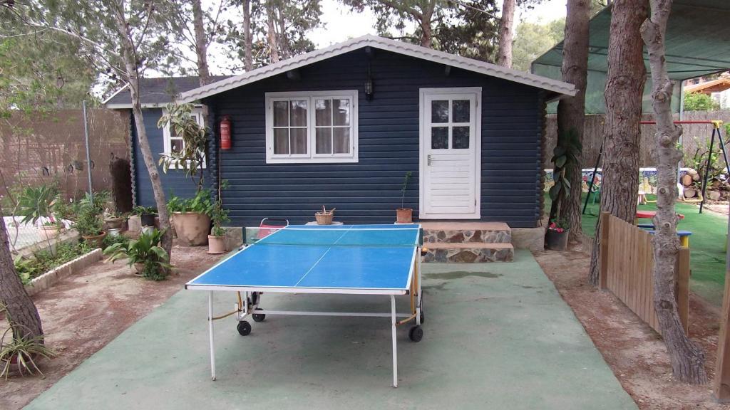 Stolní tenis v ubytování Casa Rural Mi Campo nebo okolí