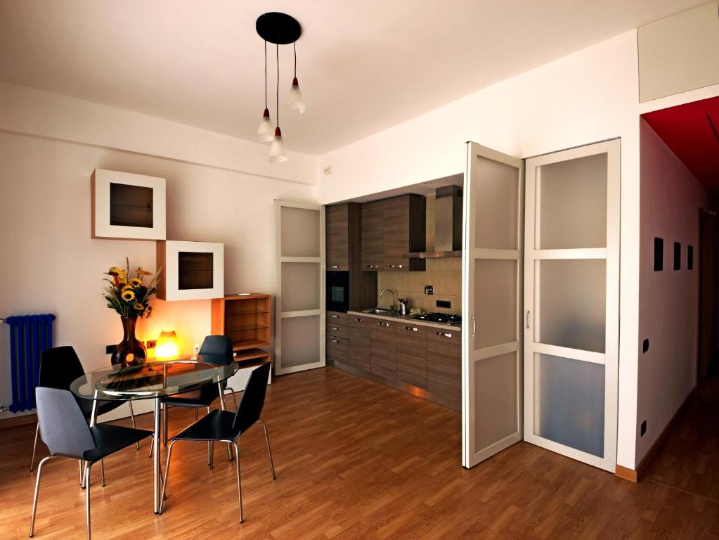 Kuchyň nebo kuchyňský kout v ubytování Casa Vacanze Shivon