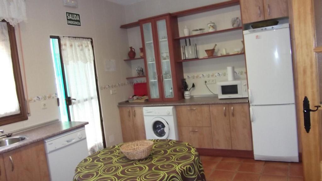 Kuchyň nebo kuchyňský kout v ubytování Casa Rural Mi Campo