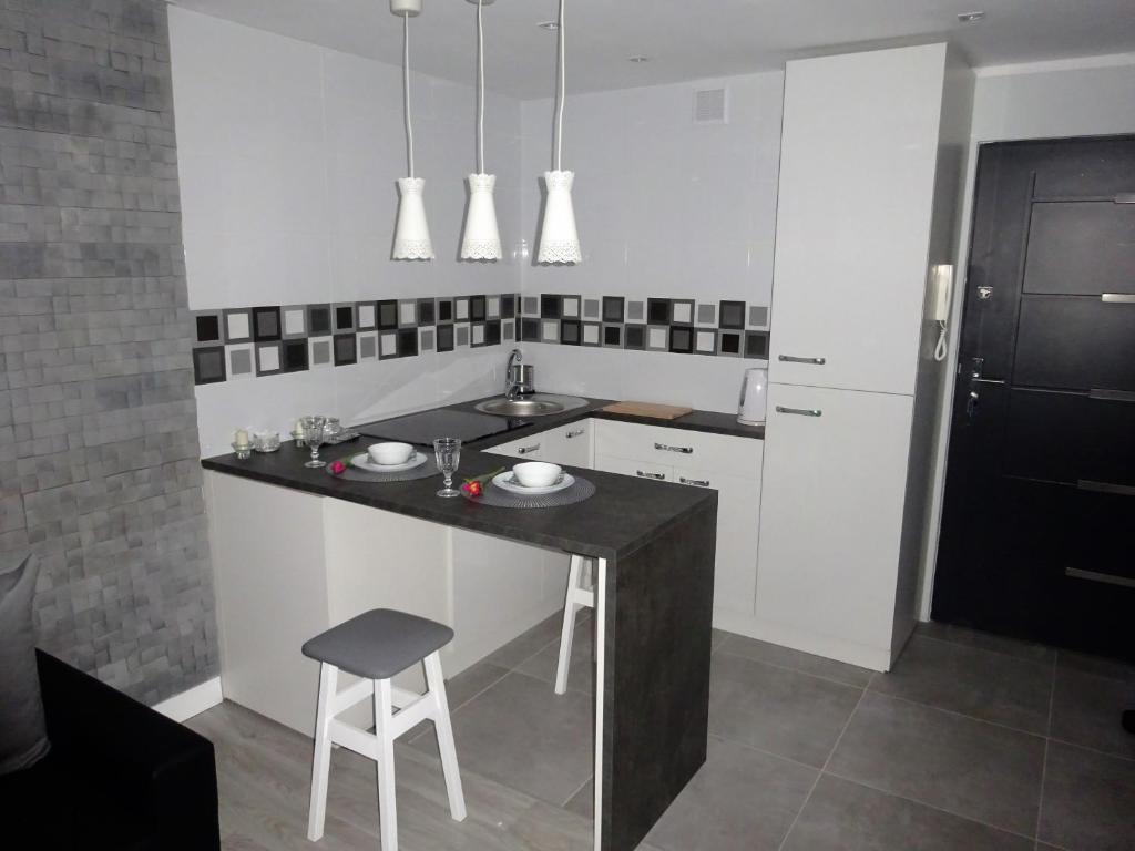 Kuchyňa alebo kuchynka v ubytovaní Apartament Junior
