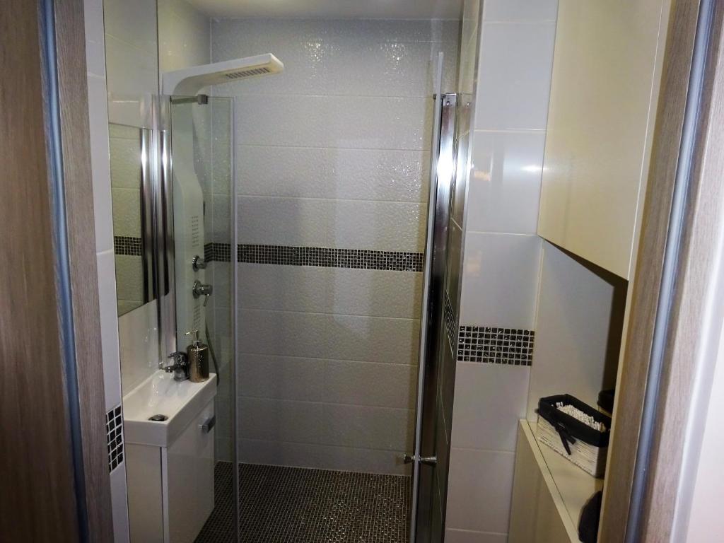 Kúpeľňa v ubytovaní Apartament Junior