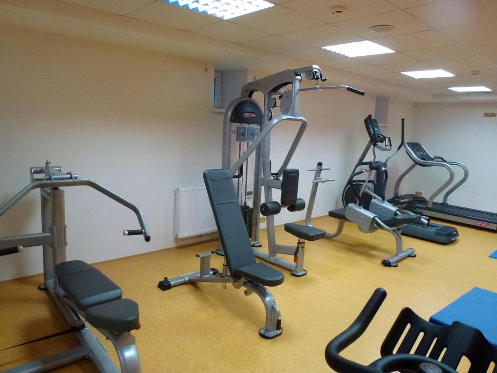 Fitness centrum a/nebo fitness zařízení v ubytování Wellness Resort Energetic