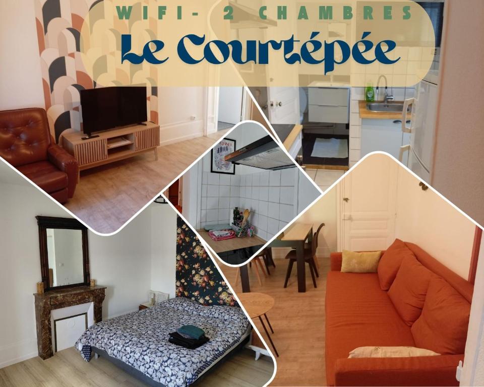 Le Courtépée - Confortable appartement, Wi-Fi