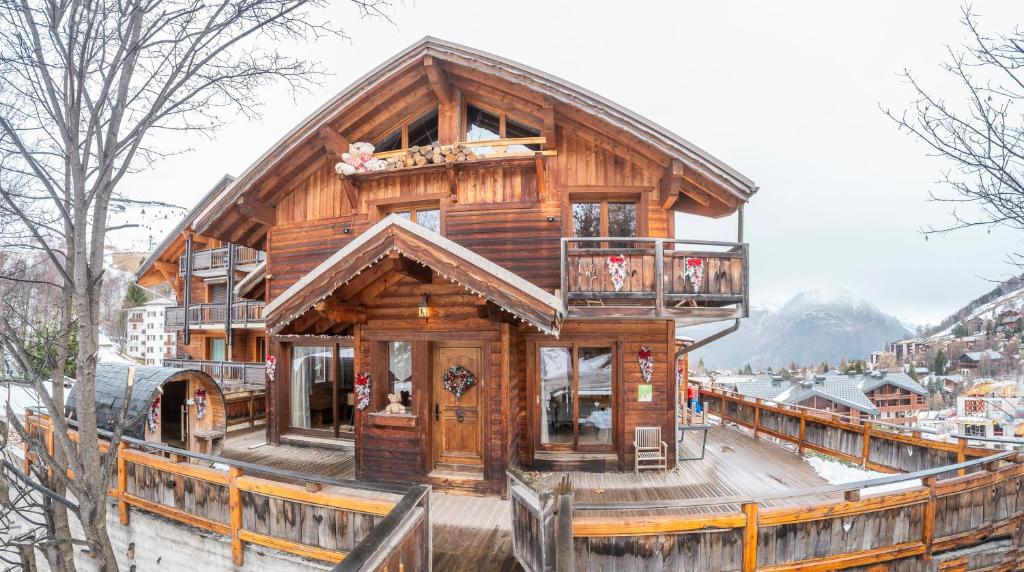 2AlpesChalets - Chalet Marie 2 - Standing et Sauna aux pieds des pistes