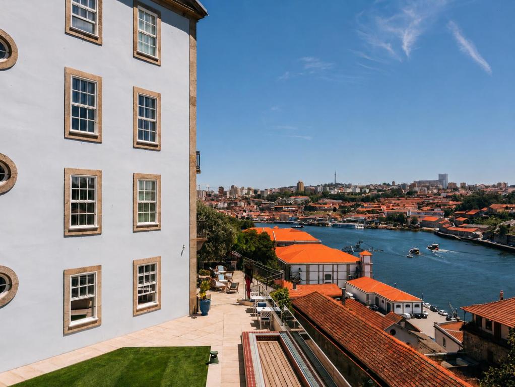 a view of a river from a building at Torel Private Collection in Porto