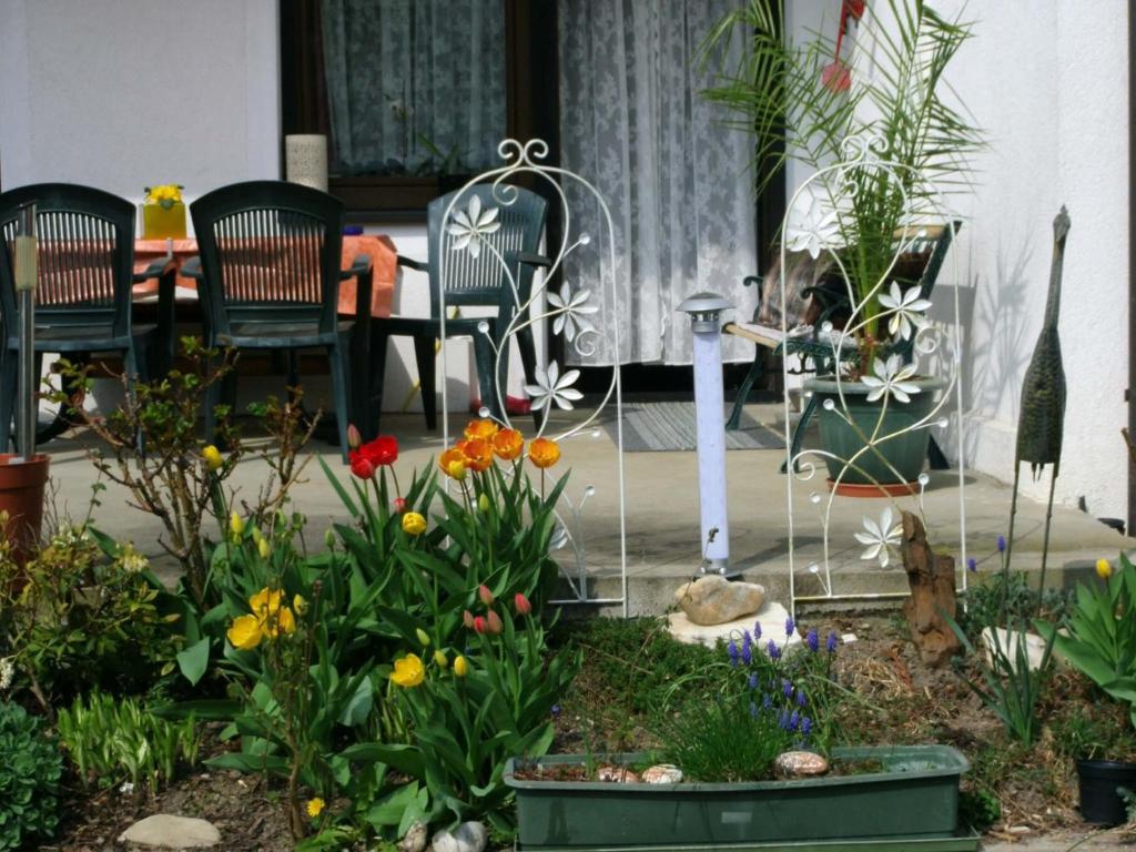 Vonkajšia záhrada v ubytovaní Haus Stuttgart