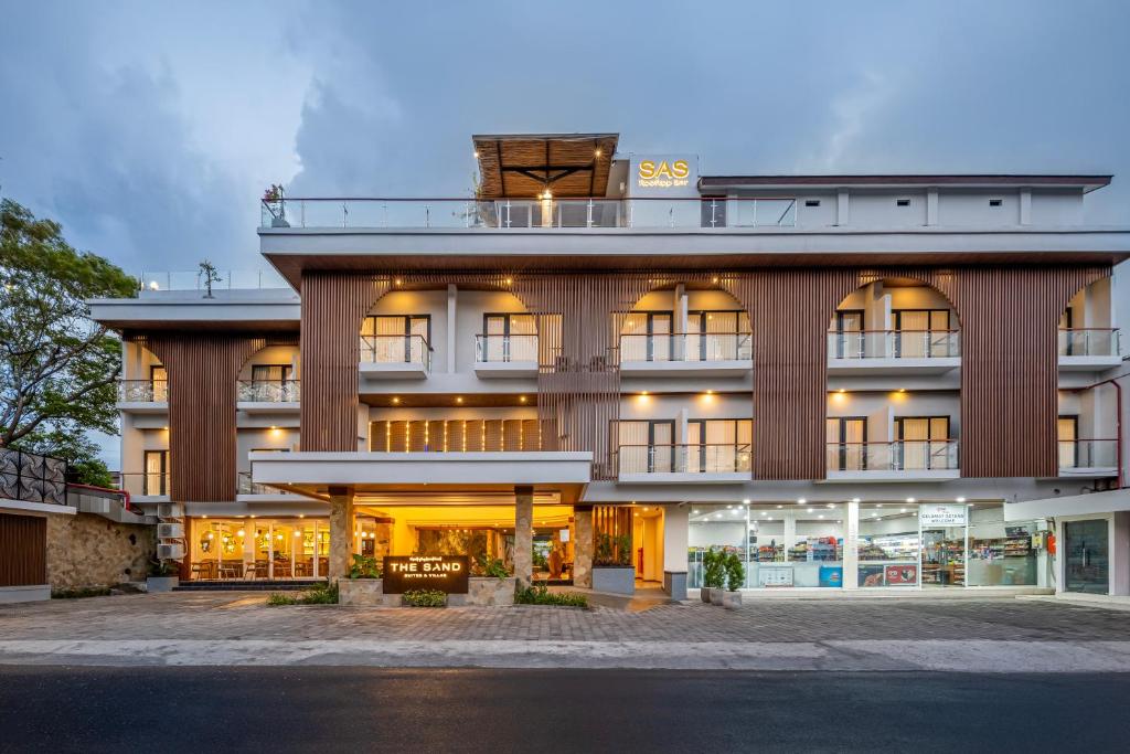an exterior view of a building at THE SAND Suites & Villas in Ngurah Rai International Airport