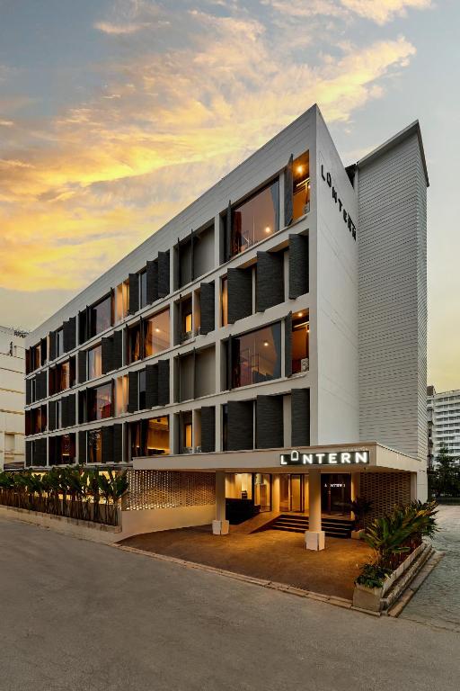 a rendering of a building with a hotel at Lantern Chiang Mai Night Bazaar Hotel in Chiang Mai