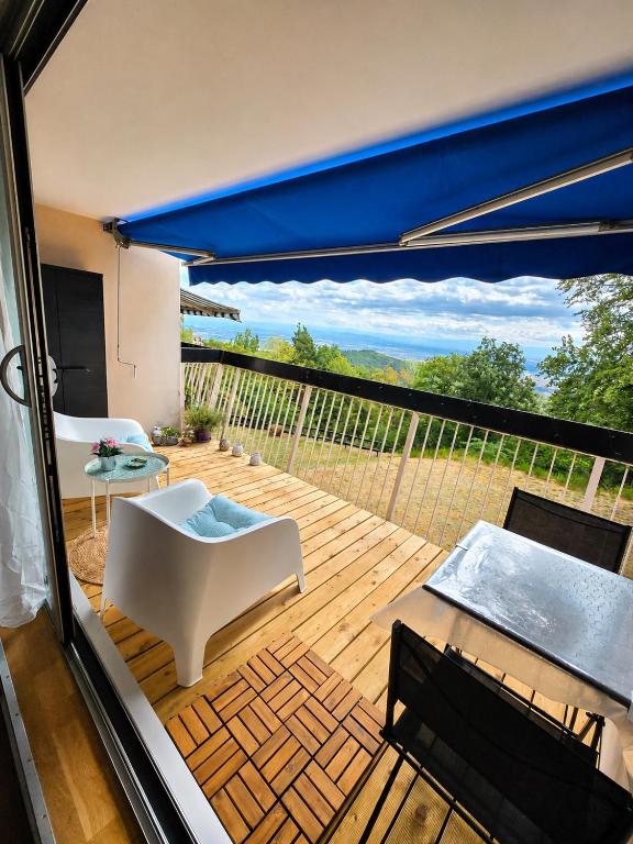Le Refuge du Belvédère-Terrasse & Vue panoramique – photo 12