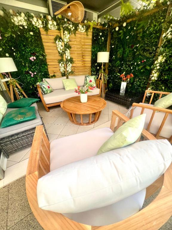 Beachfront apartment