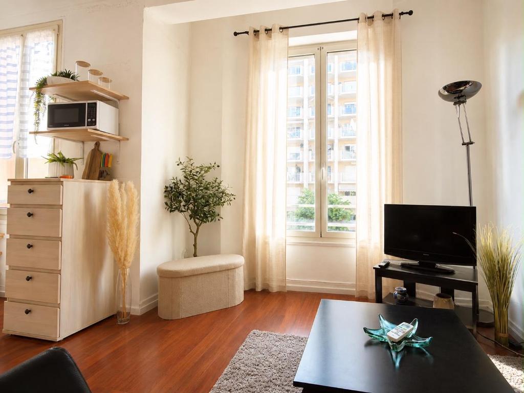 Cosy Studio - Clim proche promenade des anglais