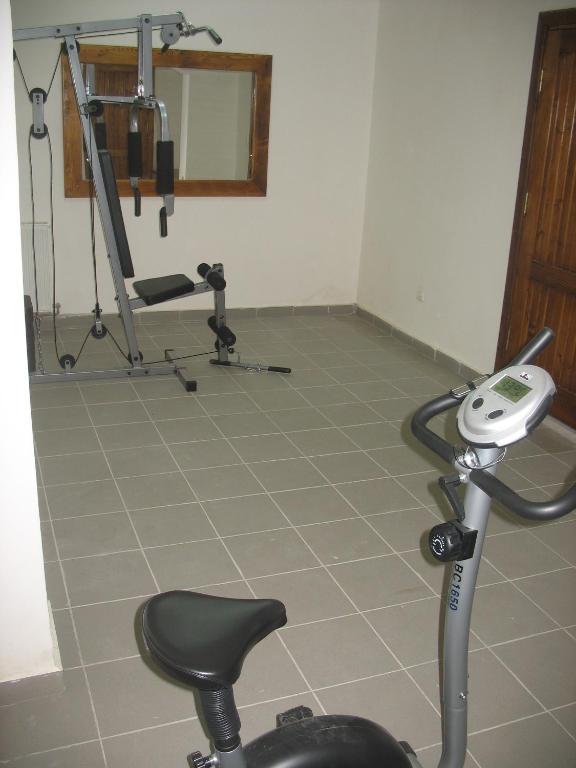 Fitness centrum a/nebo fitness zařízení v ubytování Pension Irina