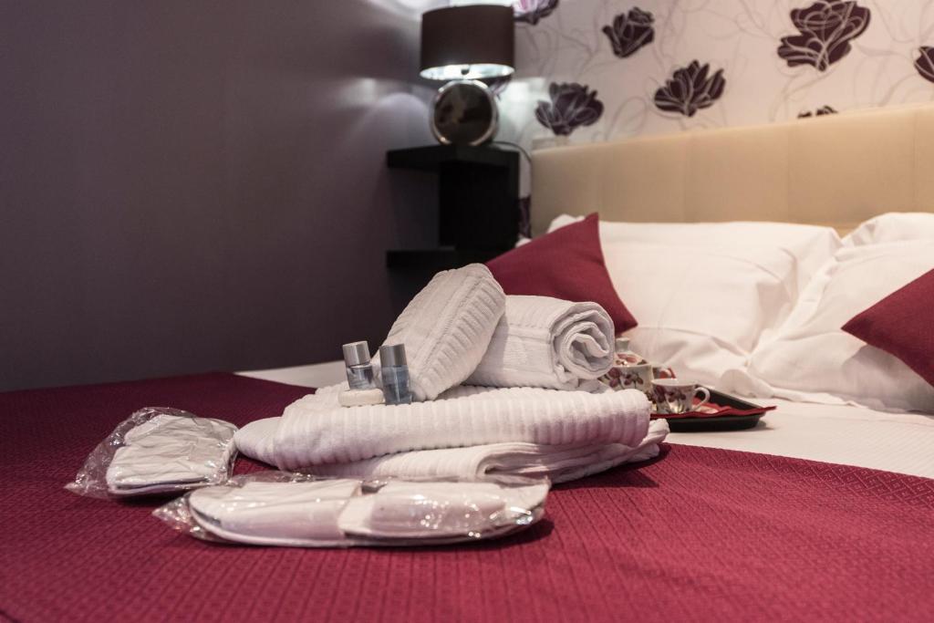 Posteľ alebo postele v izbe v ubytovaní Vite Suites Guest House