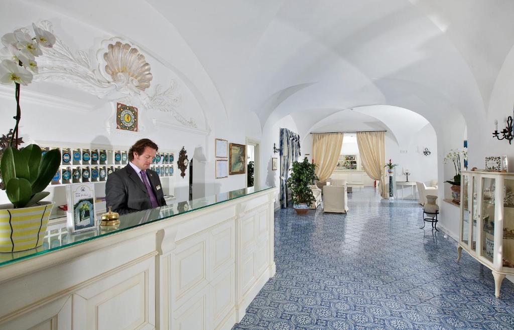 Vstupní hala nebo recepce v ubytování Hotel San Felice