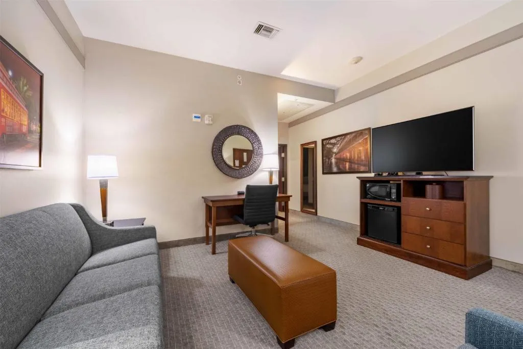 Queen Suite with Two Queen Beds and Sofa Bed