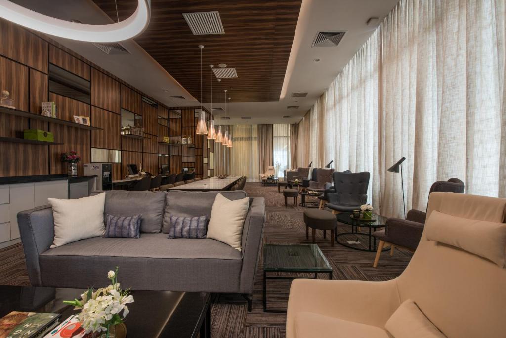 Posezení v ubytování Somerset Damansara Uptown Petaling Jaya