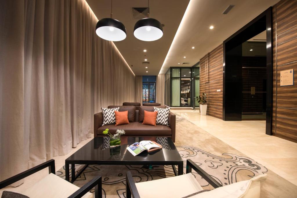 Posezení v ubytování Somerset Damansara Uptown Petaling Jaya