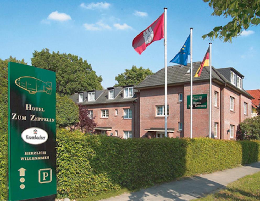 Hotel Zum Zeppelin Hamburg - Resim 16