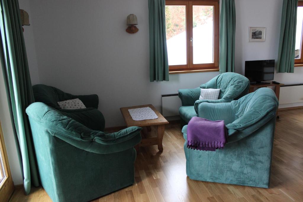 Posezení v ubytování Haus Rathore