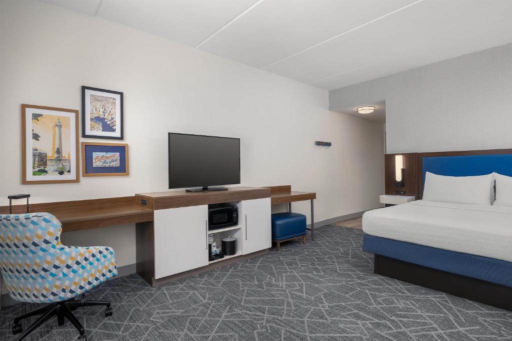 Hampton Inn Baltimore Bayview Campus - Studiosuite Met Kingsize Bed - Niet-roken
