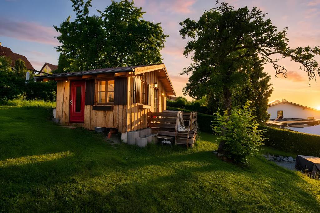 Peisaj natural din apropierea acestei case de vacanță