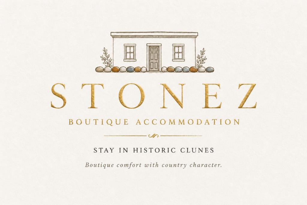 a logo for a homebuilder association with a house at Stonez Boutique Accommodation in Clunes