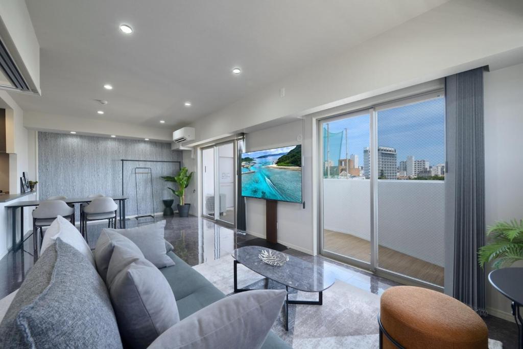Newly built 70m spacious 2LDK Maximum 5 people Free parking 3 minutes on foot to Uminosora Park