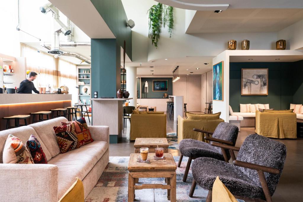 พื้นที่นั่งเล่นของ Best Western Premier Le Masq Hotel