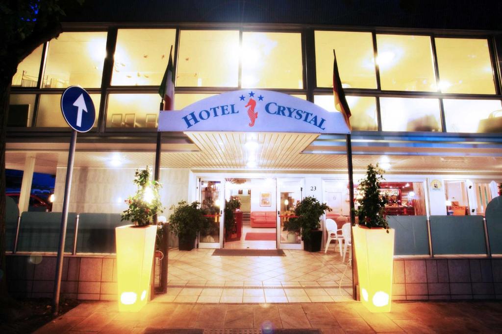Certifikát, hodnocení, plakát nebo jiný dokument vystavený v ubytování Hotel Crystal anche con spiaggia inclusa ALL INCLUSIVE