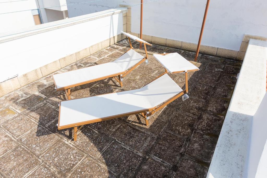 Balkón nebo terasa v ubytování Appartamento Lido Specchiolla