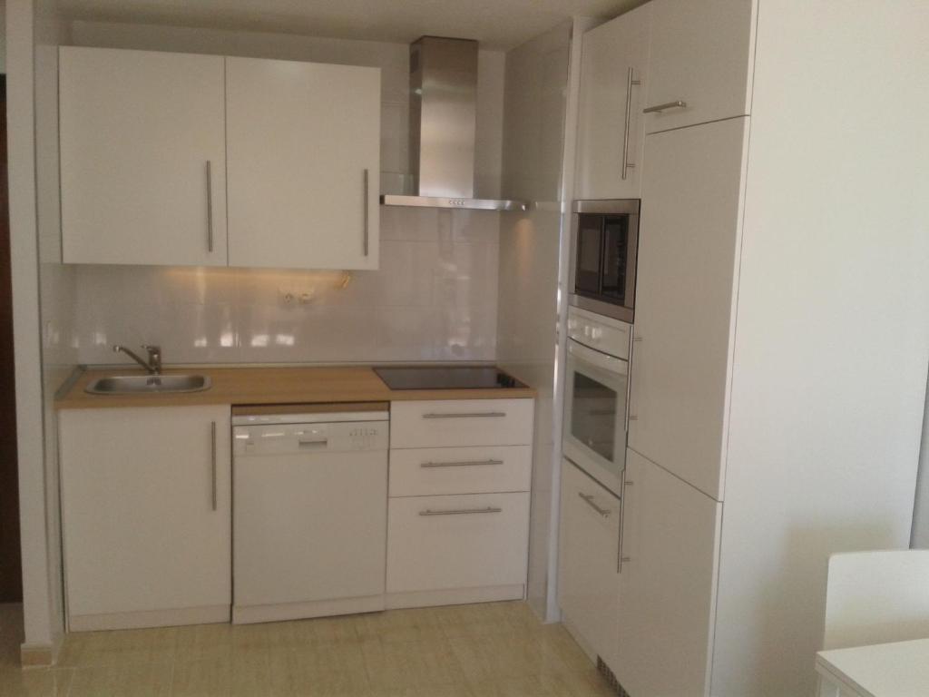 Kuchyňa alebo kuchynka v ubytovaní Apartamentos Chinasolymar