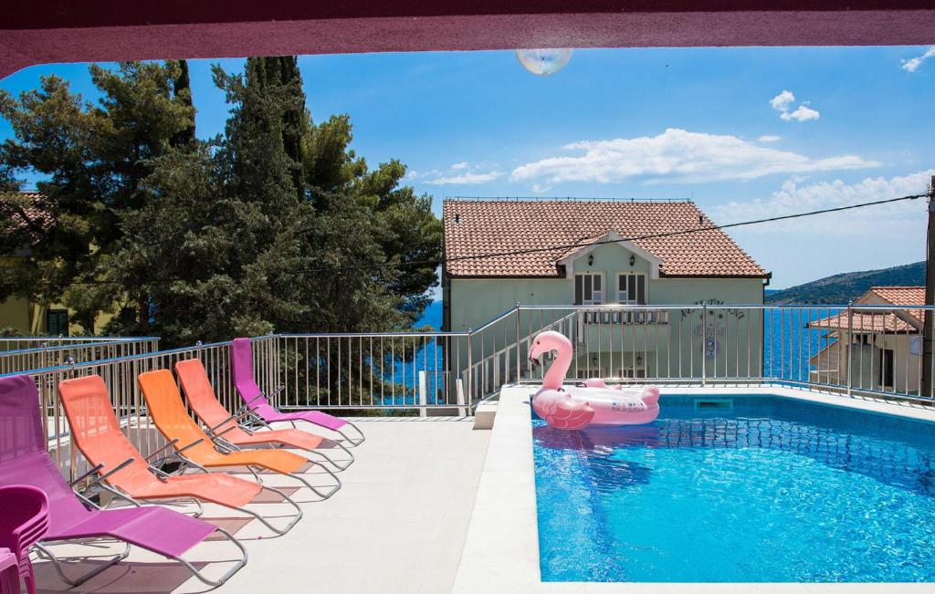 Amazing Apartment In Trogir With Swimming Pool