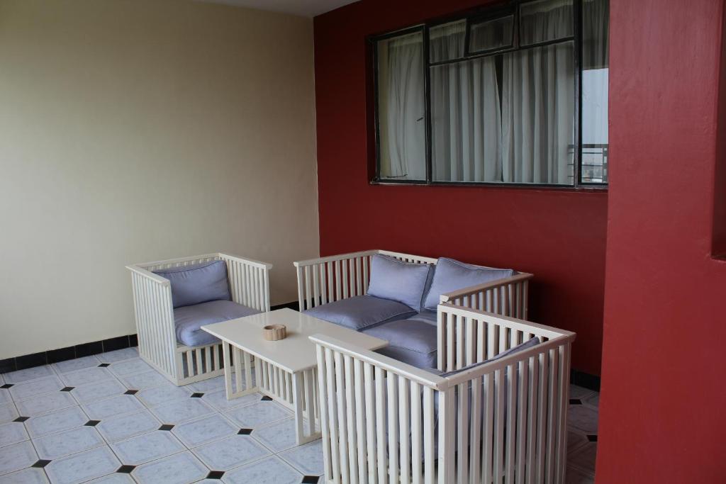 Posezení v ubytování Hillpark Hotel