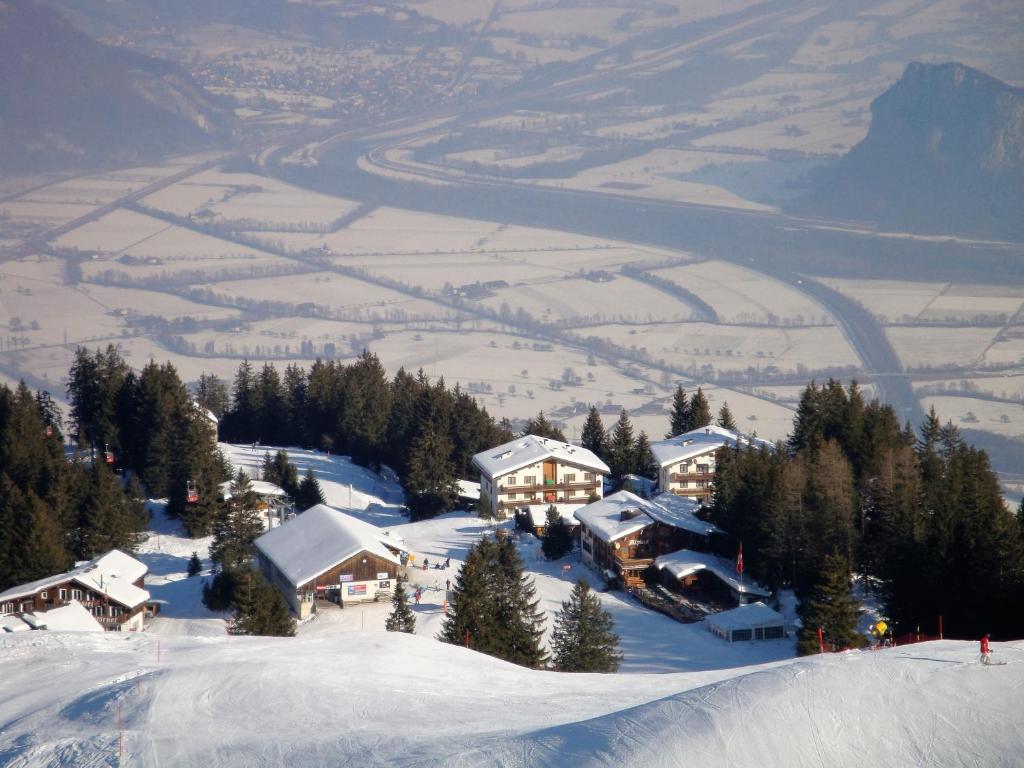 Haus Primula Pizol v zimě