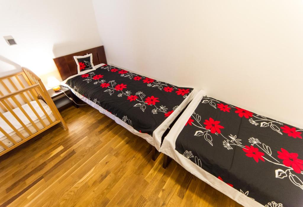 Postel nebo postele na pokoji v ubytování Penzion Delanta