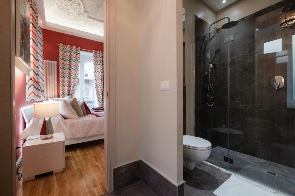 Kúpeľňa v ubytovaní Apart Hotel Torino
