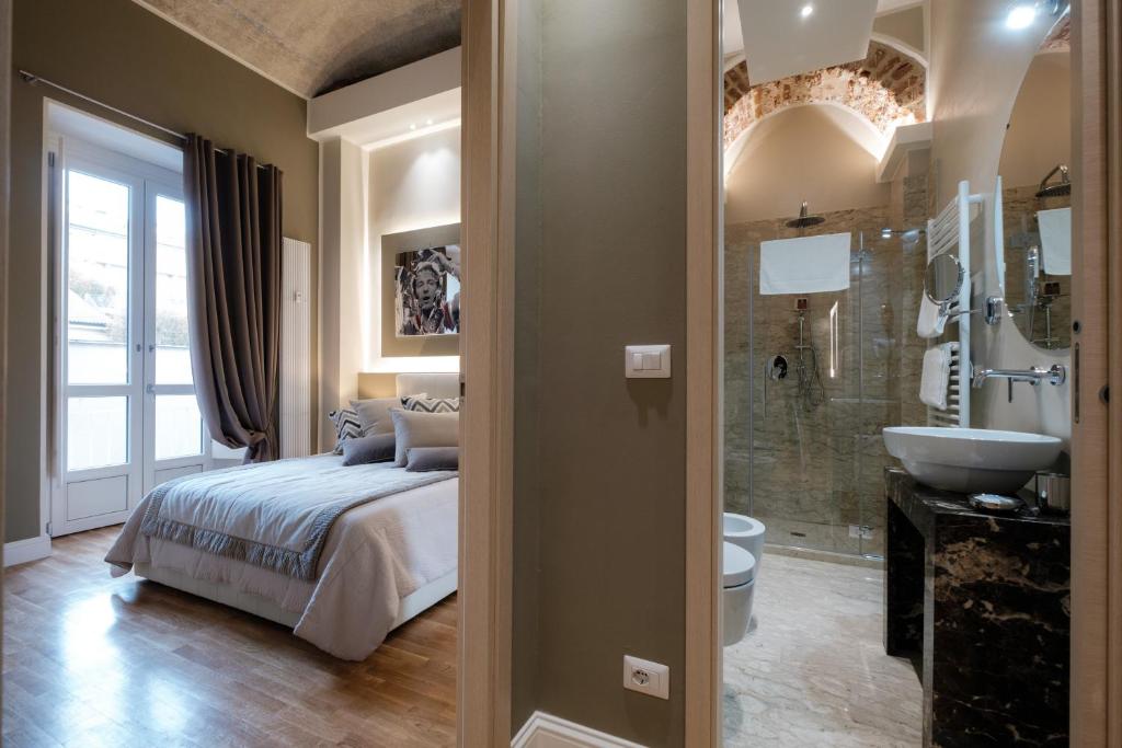 Kúpeľňa v ubytovaní Apart Hotel Torino