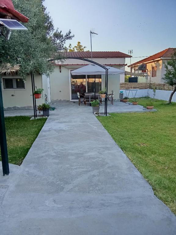 House in garden