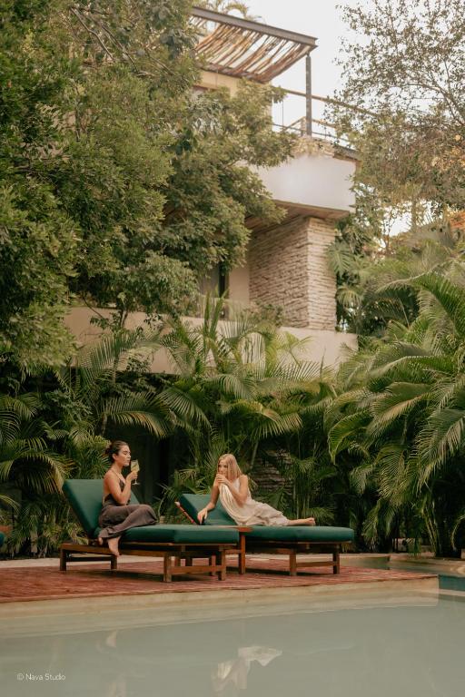 Gæster der bor på Copal Tulum Hotel