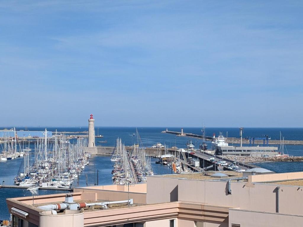 Superbe T2 clim, vue mer imprenable - 4 pers.