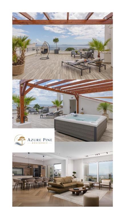Azure Pine Residence Private Heated Pool & Rooftop Jacuzzi