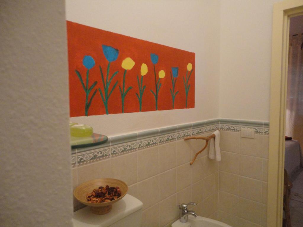 A bathroom at B&B Mare E Natura