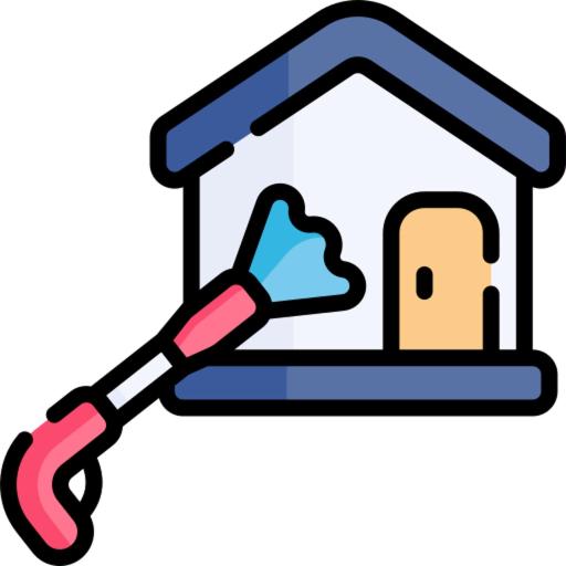 a house with a paint brush at Popal Posis 