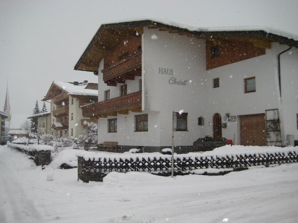 Haus Christl v zimě