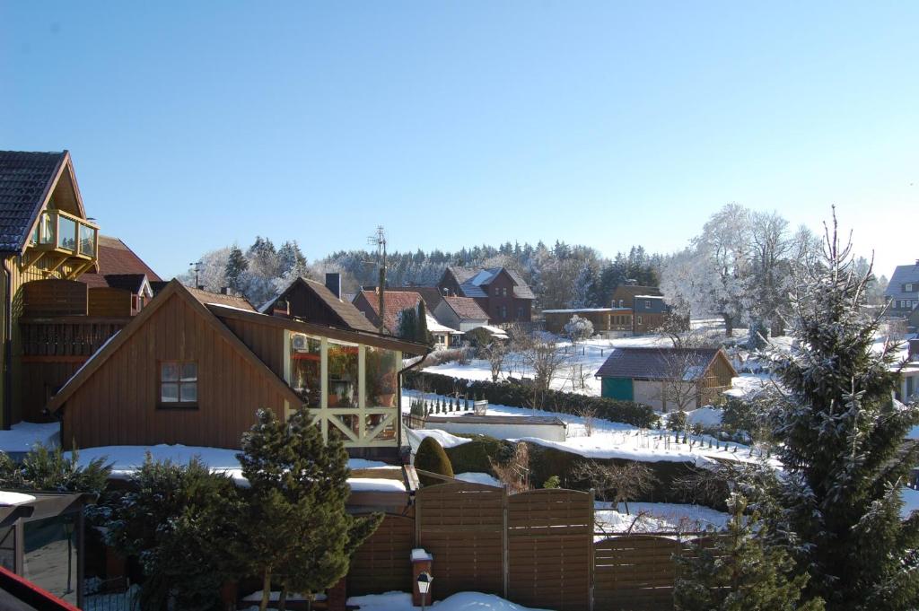 Landhaus Brockenblick v zimě