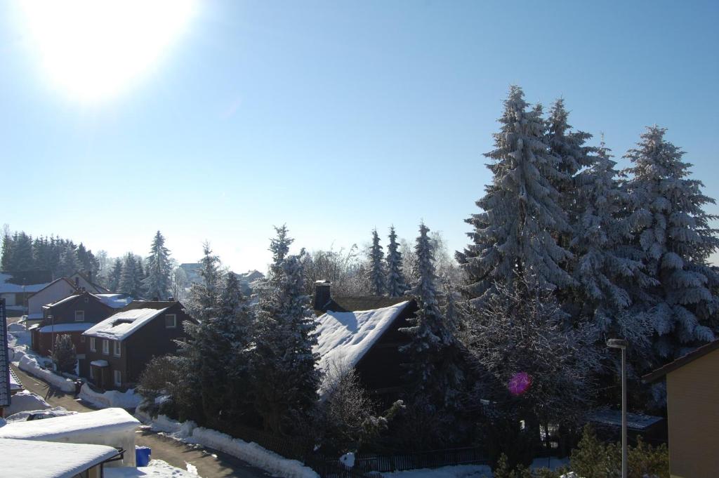 Landhaus Brockenblick v zimě
