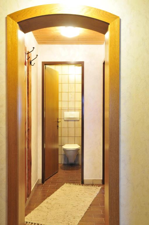 Kúpeľňa v ubytovaní Haus Koidl