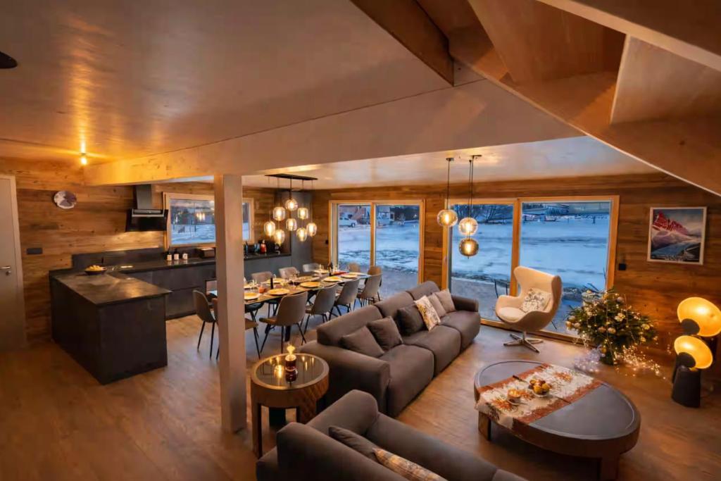 Chalet Chalentina : Chalet de charme neuf aux Portes du Soleil
